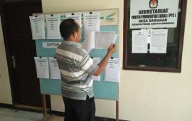 Pencermatan Daftar Pemilih Tetap (DPT) Masih Dilaksanakan